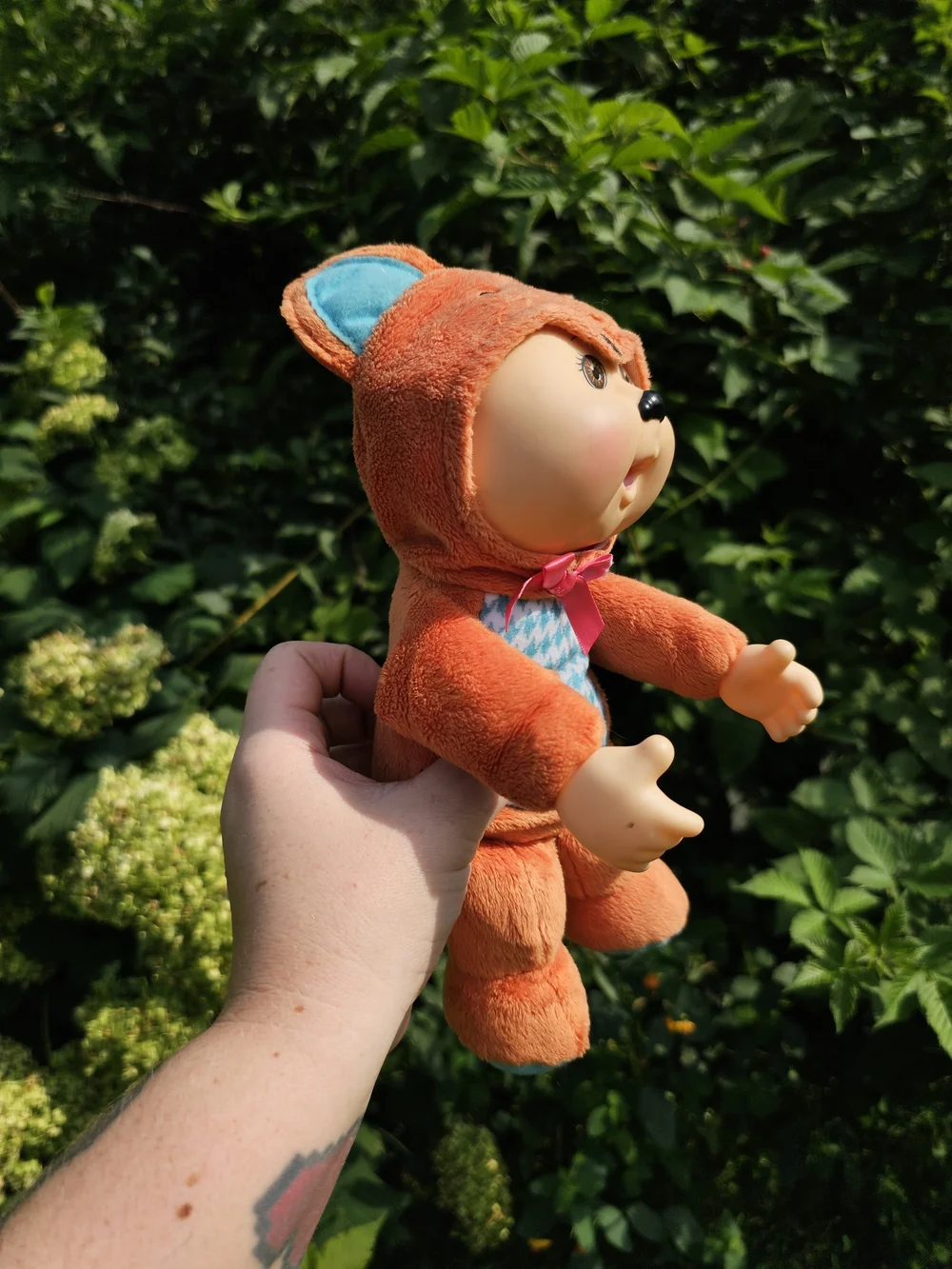 2017 Y2K Cabbage Patch Kids Cuties Plush Fox Costume Edition Nostalgia